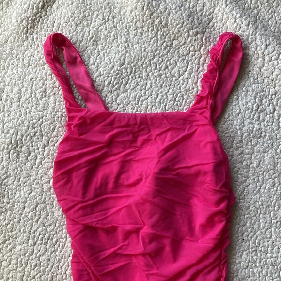 SHEIN NWT Ruched Dress - Picture 2 of 6